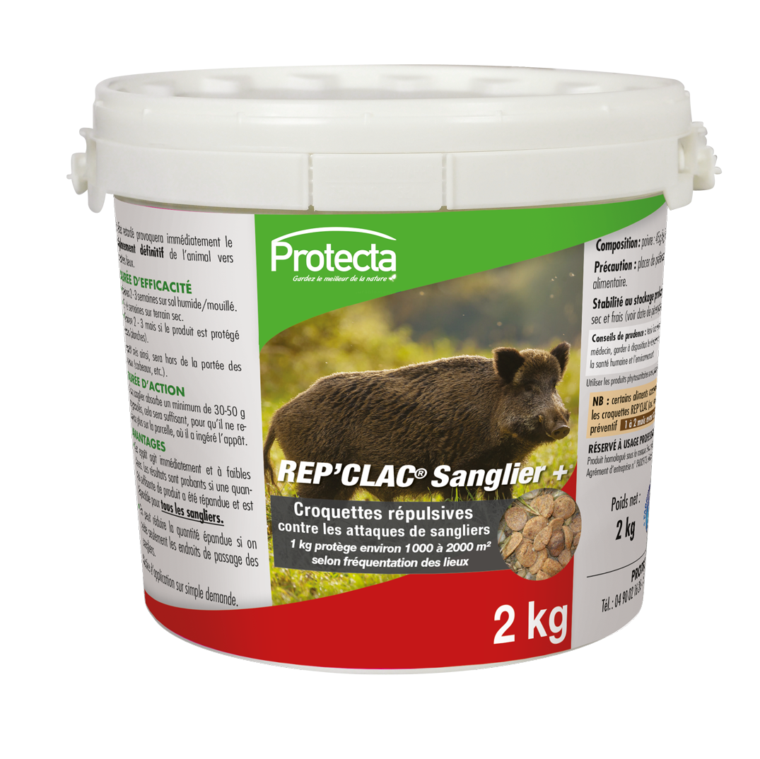 Croquettes Rep'clac® sangliers+ - Aedes Protecta